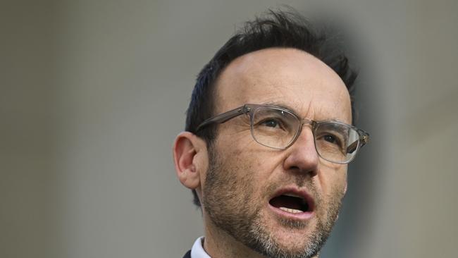 Greens leader Adam Bandt will demand negative gearing changes in housing talks with Labor. Picture: NCA NewsWire / Martin Ollman