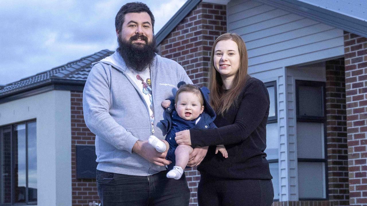 Keith Nallawalla, 33, and Kayla Mackinnon, 27, will benefit from improved infrastructure in the city’s west. Picture: Wayne Taylor