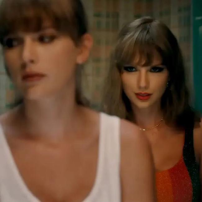 The video shows Swift struggling with her inner demons.