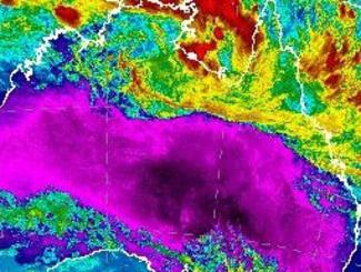 Things are looking a little hot for the eastern states this Australia Day. Picture: Bureau of Meteorology