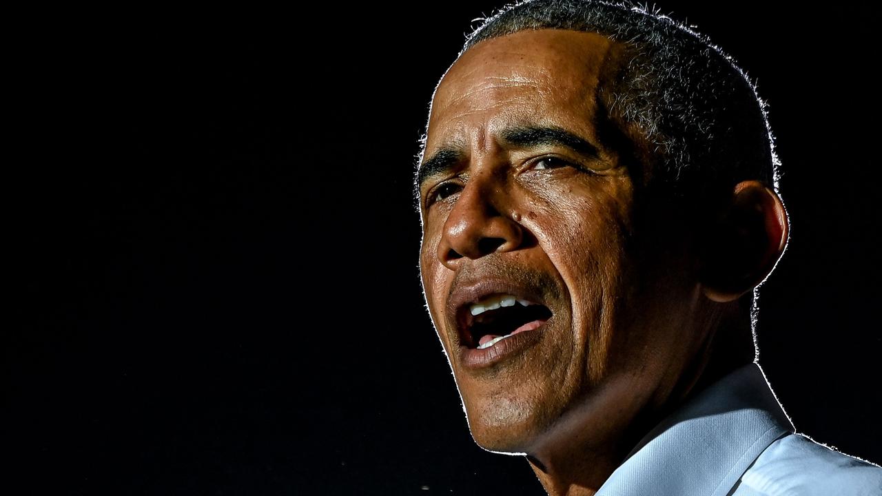 Former President Barack Obama. Picture: Chandan Khanna/AFP