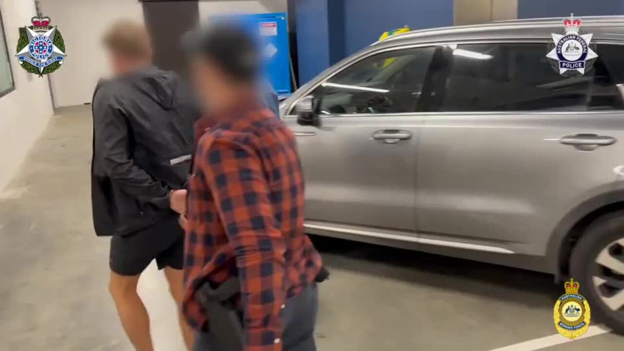 Docklands man arrested following Albert Park raids