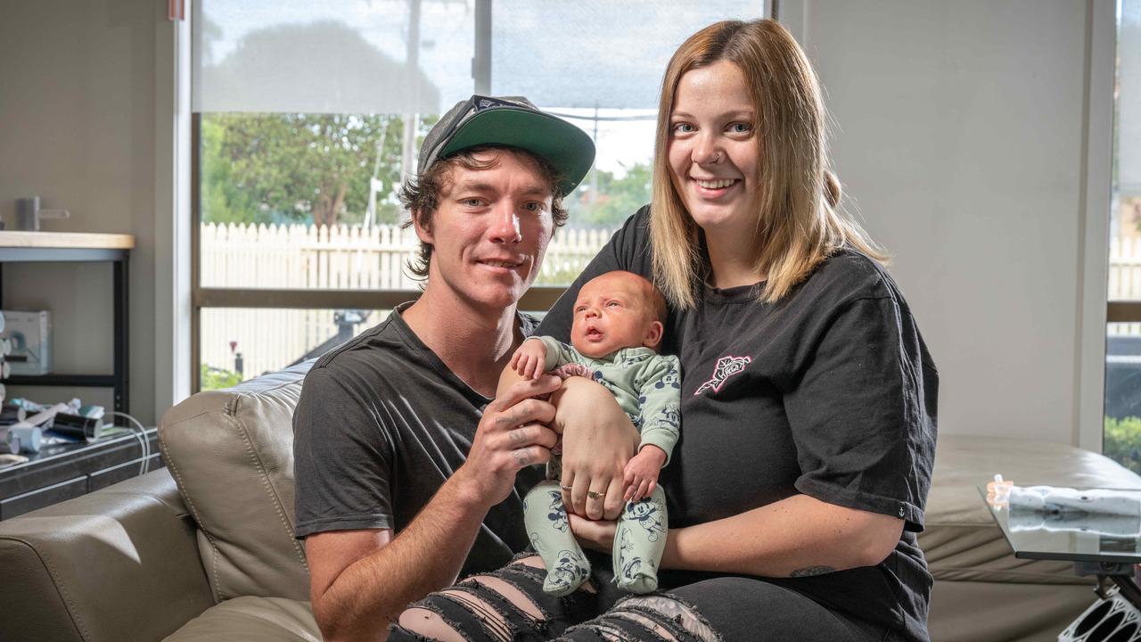 ‘Scary’ moment mum’s waters broke seven weeks early