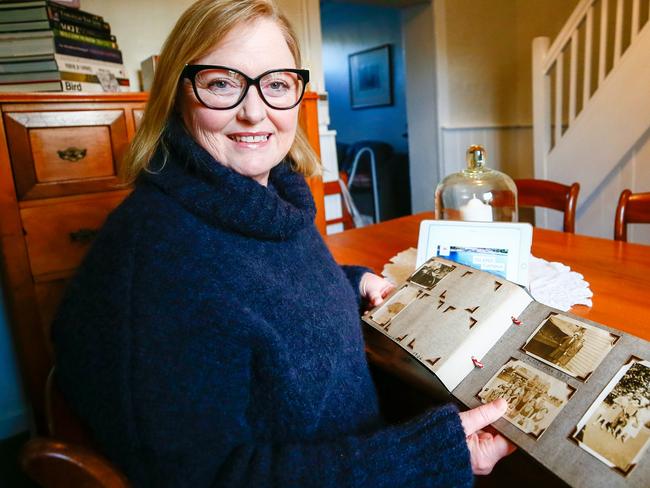 Leanne Atkins will study the University of Tasmania's free Family History course. Picture: PATRICK GEE