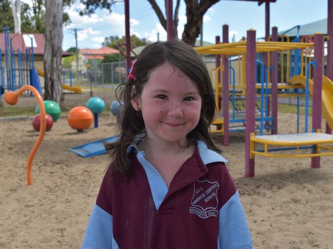 Warwick Central State School prep students are ready to embark on their schooling lives (Photo: Warwick Daily News)