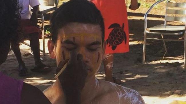 Daniel Rioli at home on the Tiwi Islands.