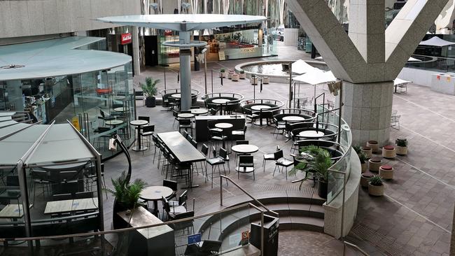 The foyer of Grosvenor Place. Picture: Toby Zerna