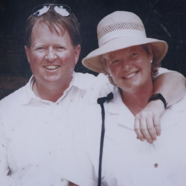 A family photo of Bob Hart and his late wife, Iris.