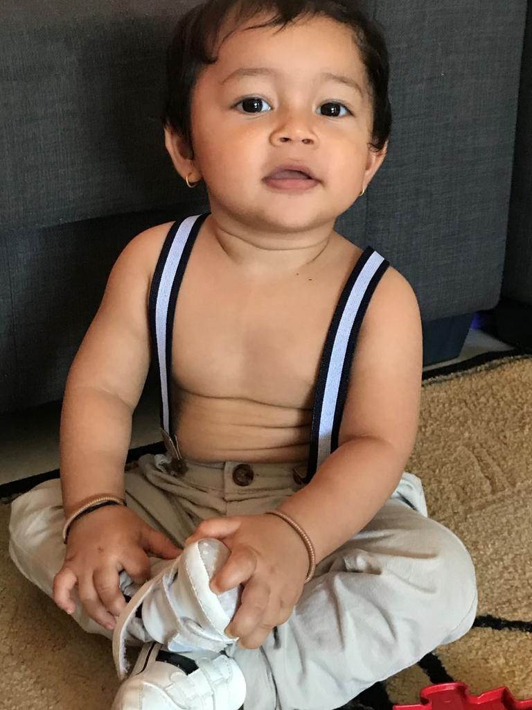 Proud mum of Nakara bub Aarav Paudel says of him:“He has got a very cute smile and eyes are very beautiful.<br/>“He is always very happy. and he is a chubby boy too.”