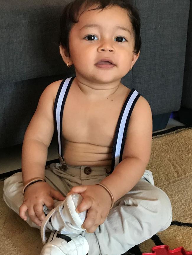 Proud mum of Nakara bub Aarav Paudel says of him:“He has got a very cute smile and eyes are very beautiful.“He is always very happy. and he is a chubby boy too.”
