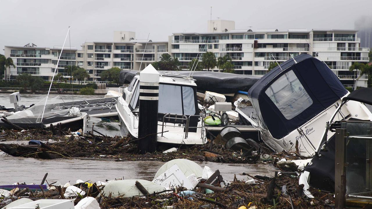 Queensland is experiencing horrific flooding. Picture: NCA NewsWire/Tertius Pickard