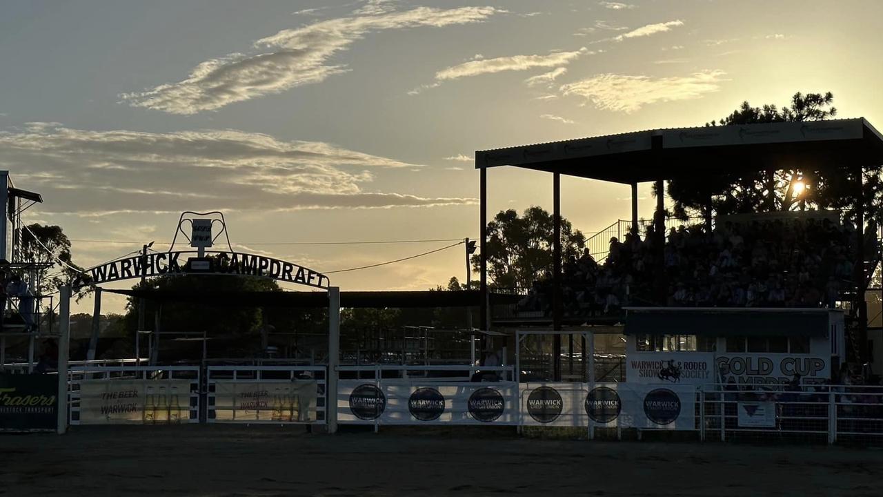 Warwick Showgrounds where a man was killed in a bull riding accident on New Year's Eve. Picture: Jason McQuilty