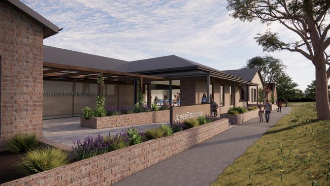 Artist impression of a proposed medical centre for the corner of Adelaide Rd and Druids Ave at Mount Barker. Picture: BeyondInk