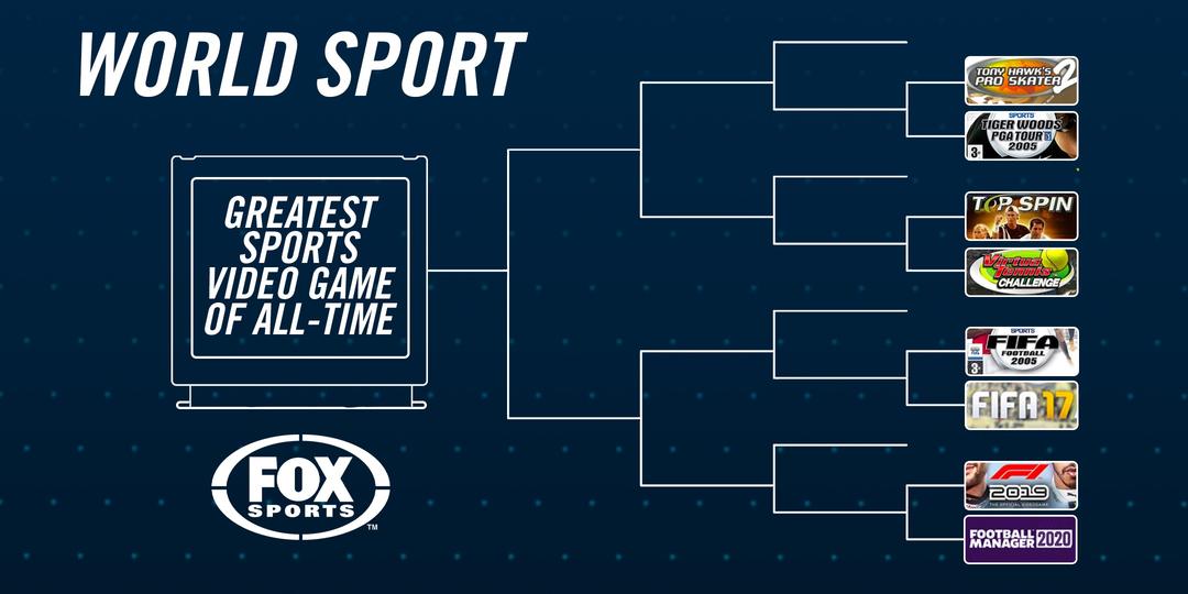 Greatest sports video game of all-time tournament, semi finals, Fox Sports,  which is the best sports video game ever?