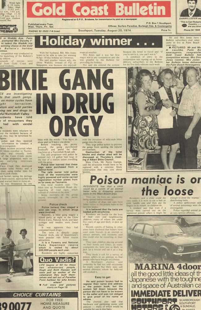 Gold Coast Bulletin, August 20, 1974