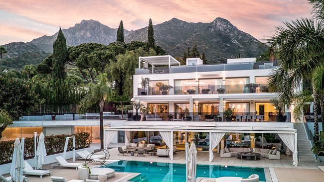 Villa Serenidad in the Costa Del Sol. Picture: Supplied.