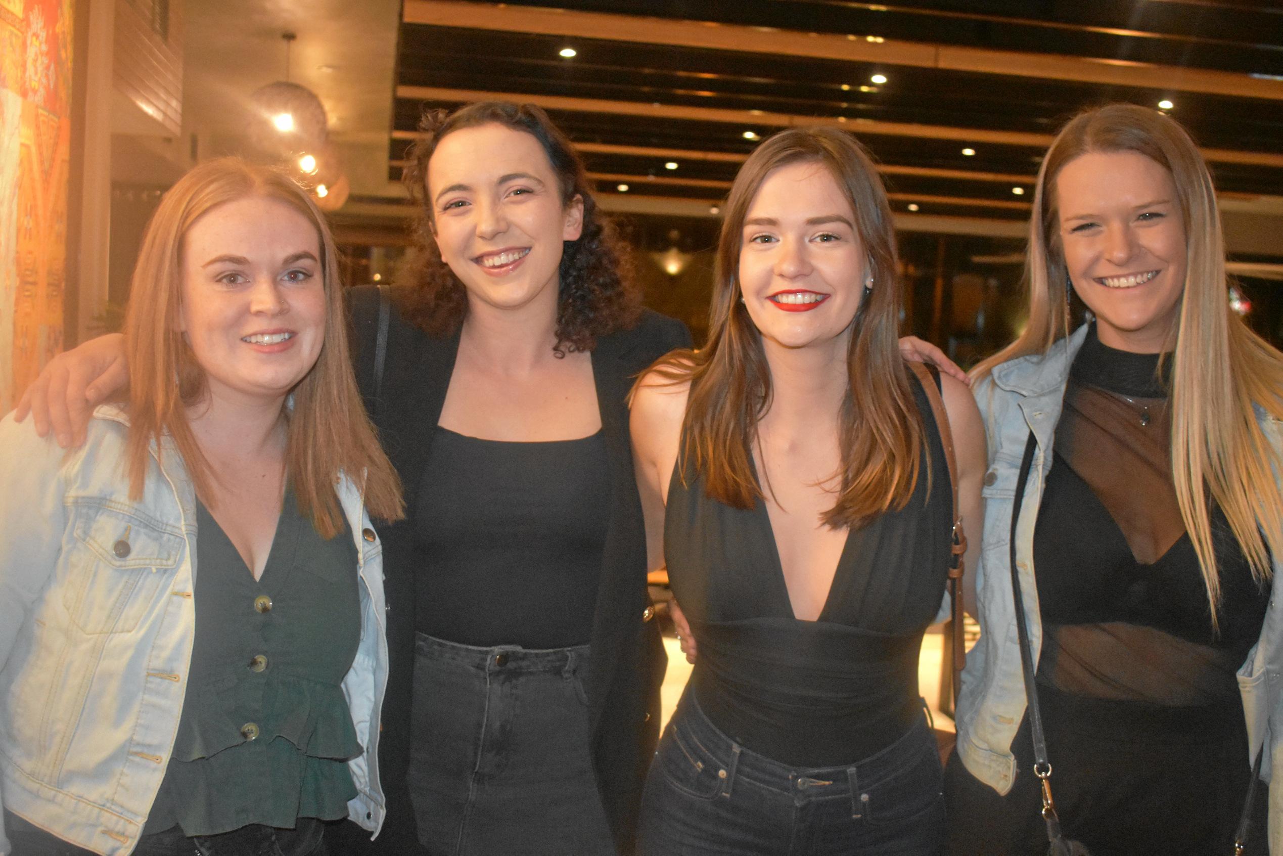 Lucy Rutherford, Gerogia Schmidt, Gabby Weir, Zarli Teskow. Picture: Ellen Ransley