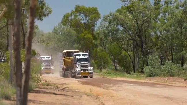 Equipment arrives at Adani site