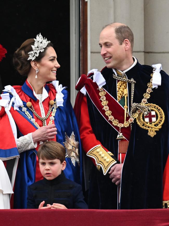 Dressed to the (regal) nines with Prince William at the coronation in May. Picture: Samir Hussein/WireImage)