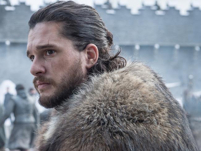 Kit Harington as Jon Snow in Game Of Thrones. Photo: Helen Sloan/HBO