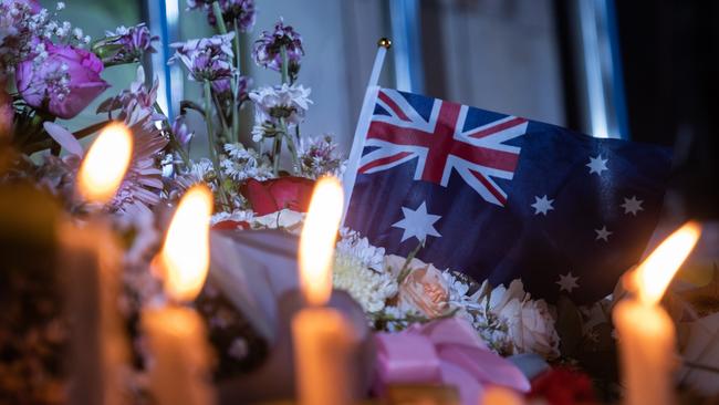 Peter Dutton and Anthony Albanese have honoured the heroes and victims of the 2002 Bali bombings in the first year since the disbandment of its terrorist perpetrators. Picture: Agung Parameswara/Getty Images