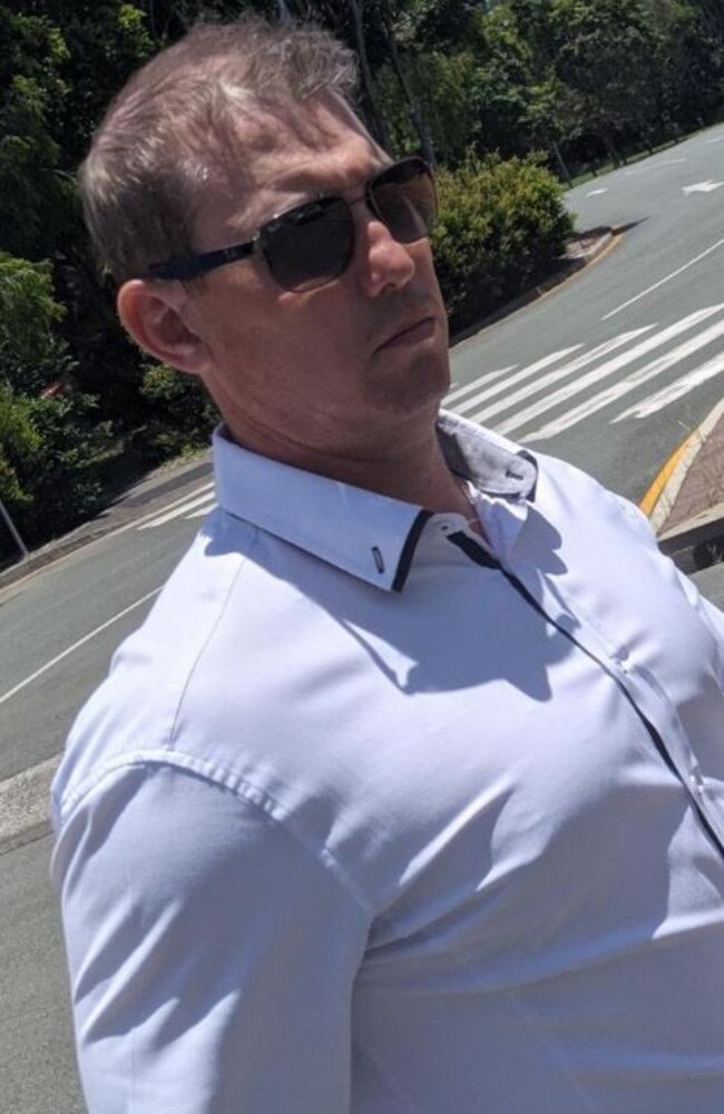 Ray White Redland Bay principal Colin David Jesse James, 46, leaves Cleveland Magistrates Court after a previous hearing. Picture: Supplied