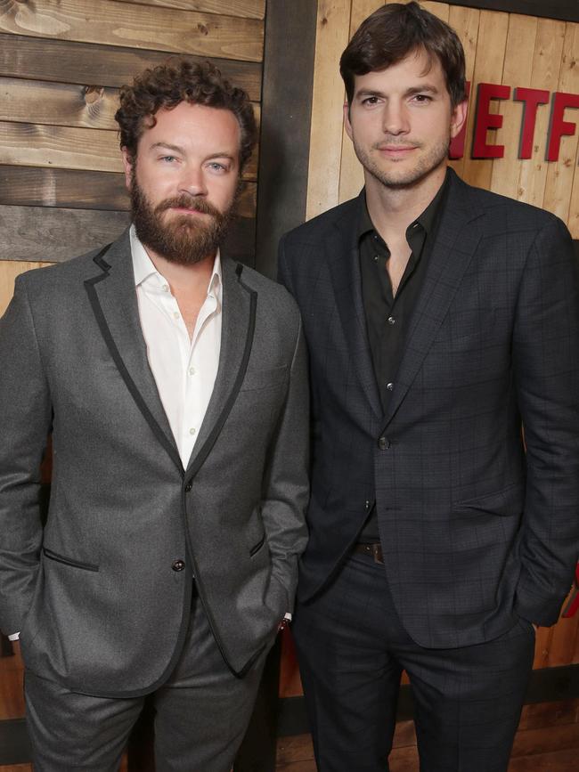 Masterson and Kutcher co-starred in Netflix series <i>The Ranch</i>.