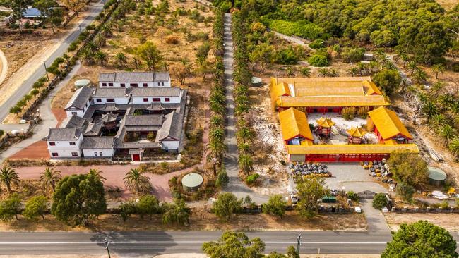 Two Chinese-inspired mansions near Perth were sold for $1.95 million each, a fraction of the $75 million construction cost. Picture: Realestate.com.au