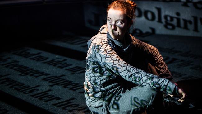 Amy McAllister as Kez in<i> Scorch</i>. Picture: CIARAN BAGNALL