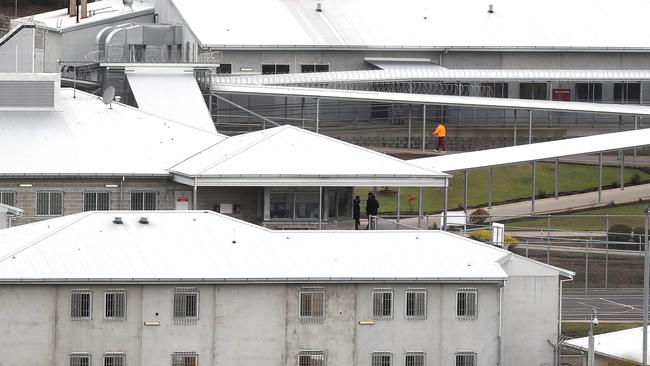 Risdon Prison, on Hobart’s Eastern Shore. A shortlist of 10 sites have been chosen  as potential places for a new northern prison. Picture: SAM ROSEWARNE