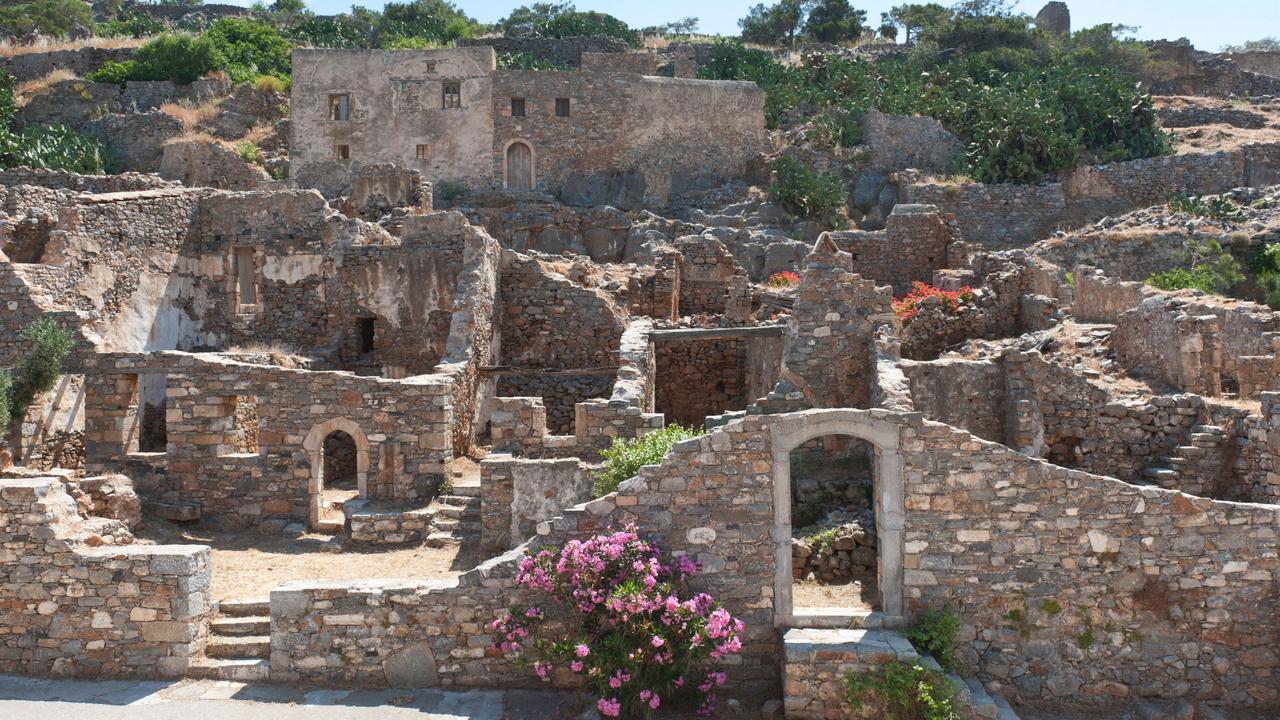 The island and its buildings have been left to rot for decades. Picture: Alamy