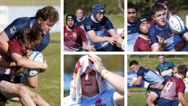 Some of the great photos from the Under 18s rugby battle between the Tah and Reds.