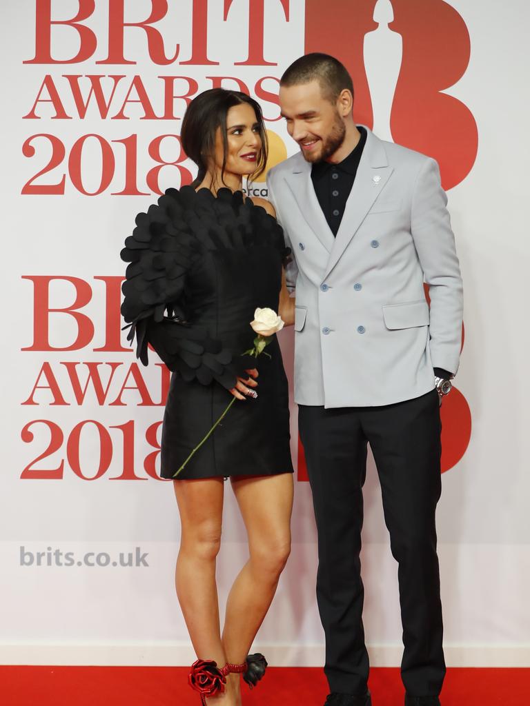 Cheryl and Liam Payne at the BRIT Awards in 2018. Picture: AFP Photo/Tolga Akmen