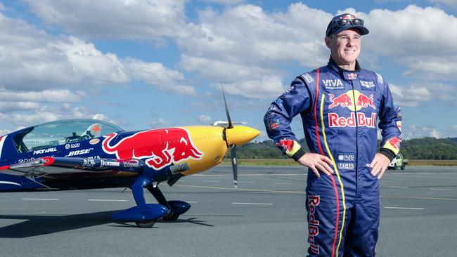 Former Air Force and current Redbull acrobatic pilot Matt Hall will be the star of the Lexus of Townsville Air Fair to raise money for Cancer Council Queensland this weekend. Picture: Glenn Campbell