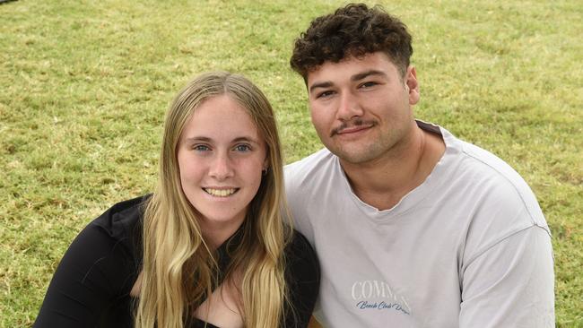 Hello Sunshine Music &amp; Food Festival. Sophie Collicoat and Alex Podolak Picture: David Smith