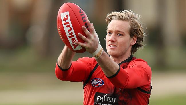 Essendon Training at Tullamarine. Darcy Parish. Pic: Michael Klein