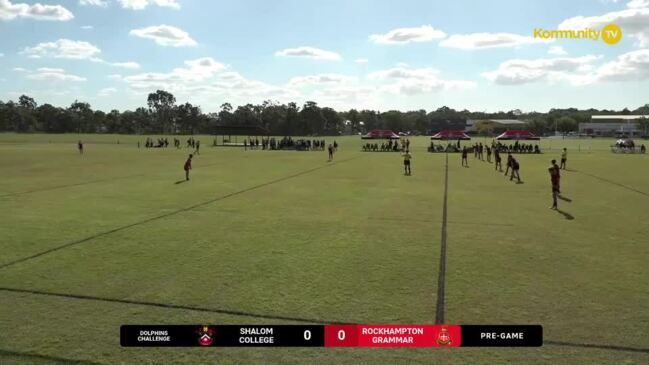 Replay: Shalom College v Rockhampton Grammar - Dolphins Challenge Round 3