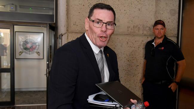 Embattled Townsville mayor Troy Thompson has returned to work. Picture: Evan Morgan