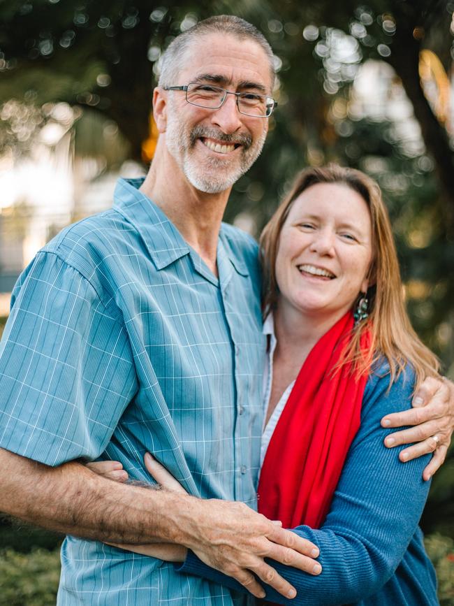 Roger Hooper and his wife Jane. Picture: Ronia Garrett-Benson