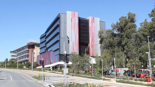 Griffith University’s vaccination mandate will be enforced from early next year. Picture: Richard Gosling