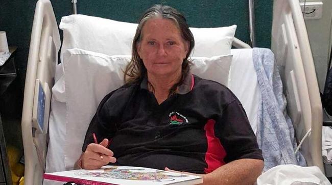 ON THE MEND: Margaret Townsend is recovering after her ordeal. Picture: Contributed