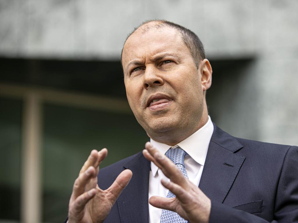 Federal Treasurer Josh Frydenberg has been accused of lying over Queensland’s request for additional ADF support. Picture: NCA NewsWire / Gary Ramage