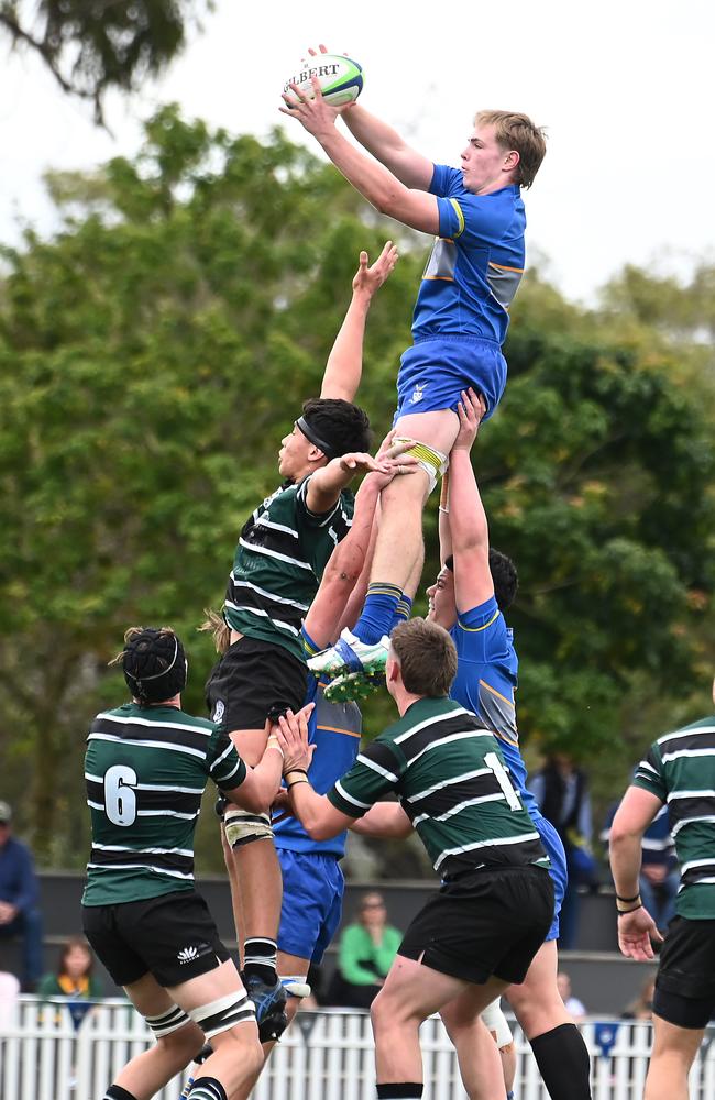 GPS Rugby Churchie Vs BBC Saturday August 10, 2024. Picture, John Gass