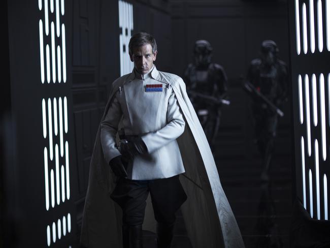 Director Krennic (played by Ben Mendelsohn) in Rogue One: A Star Wars Story. Picture: Lucasfilm Ltd.