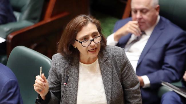 Energy Minister Lily D'Ambrosio has also faced scrutiny over whether she will take over the top job or even Ms Allan’s position as deputy. Picture: NCA NewsWire / David Crosling
