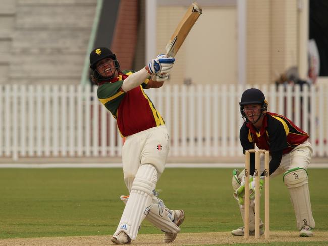 Noah Croes hit a century in Inner East’s run chase. Picture: James Kandler