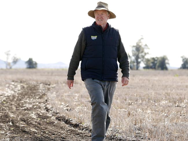 WEEKEND TELEGRAPHS SPECIAL. JUNE 9, 2022.ÃPLEASE CONTACT WEEKEND PIC EDITOR ROHAN KELLY BEFORE PUBLISHING.Pictured at his Grain Farm in Mullaley today is Xavier Martin, who is also the NSW Farmers Association Vice President and is calling for an ACCC Inquiry into Supply Chain issues in the Grain Market. Picture: Tim Hunter.