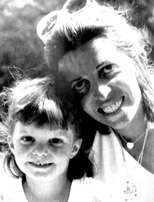 Christina Onassis with Athena in 1988.