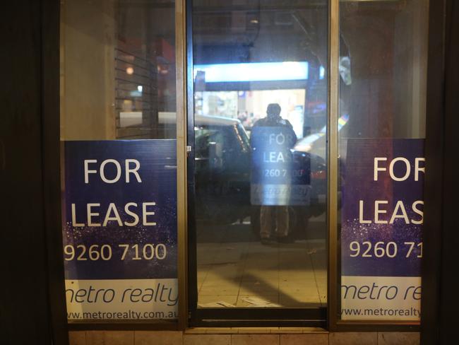 An empty premises on Darlinghurst Rd / Picture: Bob Barker