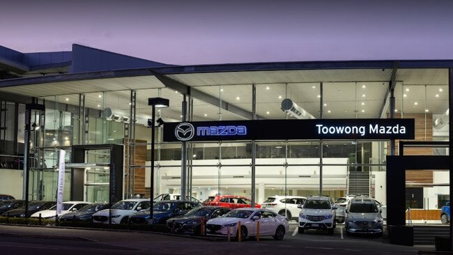 A showroom has been proposed next to Toowong Mazda.